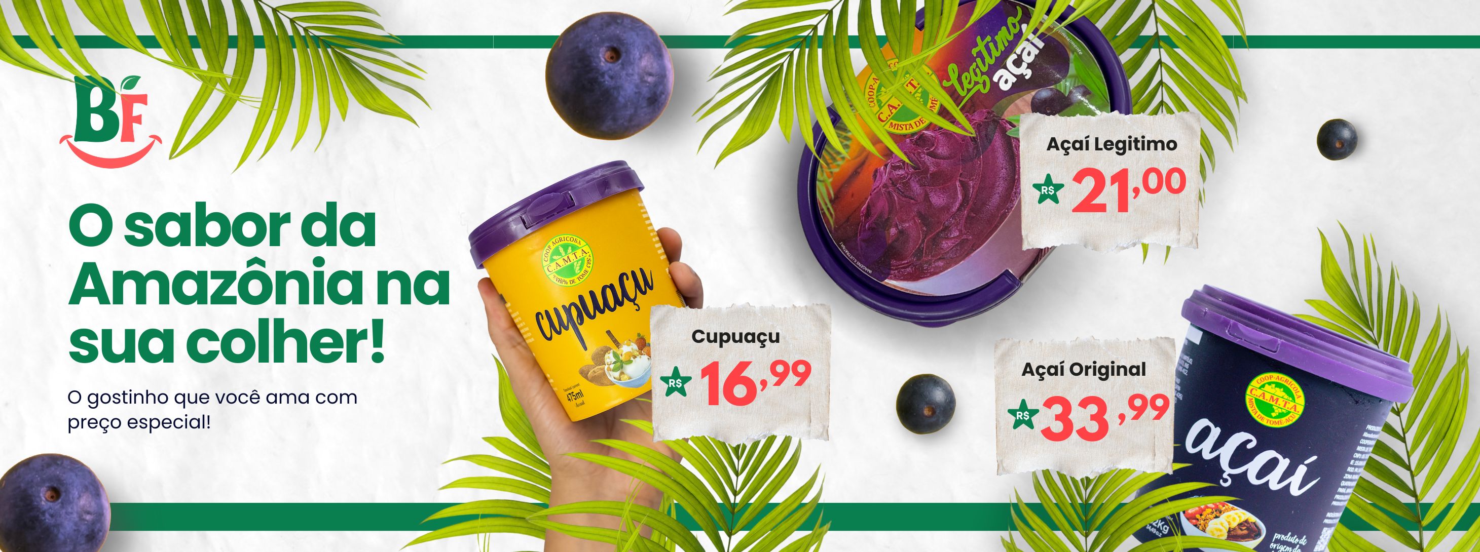 Conheça nossos açaís!