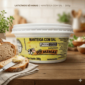 Manteiga com sal Sô Minas 200g